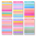 Rainbow to-Do List